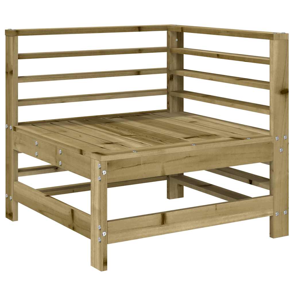 vidaXL 7-Piece Lounge Set Solid Pine Wood