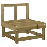 vidaXL 7-Piece Outdoor Lounge Set Solid Pine Wood