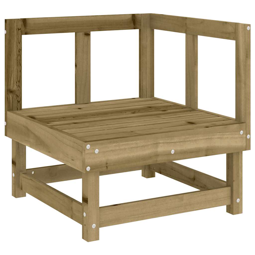 vidaXL 7-Piece Outdoor Lounge Set Solid Pine Wood