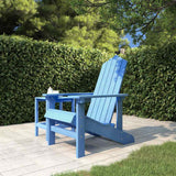 vidaXL Garden Chairs 2 pcs Adirondack HDPE white
