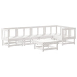 vidaXL 6-delige Loungeset massief grenenhout