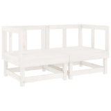 vidaXL 6-delige Loungeset massief grenenhout