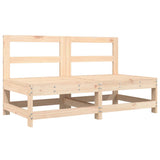 vidaXL 6-delige Loungeset massief grenenhout
