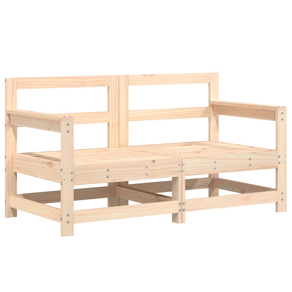 vidaXL 6-delige Loungeset massief grenenhout