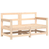 vidaXL 6-delige Loungeset massief grenenhout