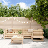 vidaXL 6-piece Solid Pine Wood Lounge Set