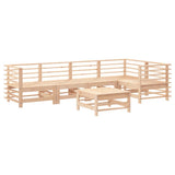 vidaXL 6-piece Solid Pine Wood Lounge Set