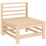 vidaXL 6-piece Solid Pine Wood Lounge Set