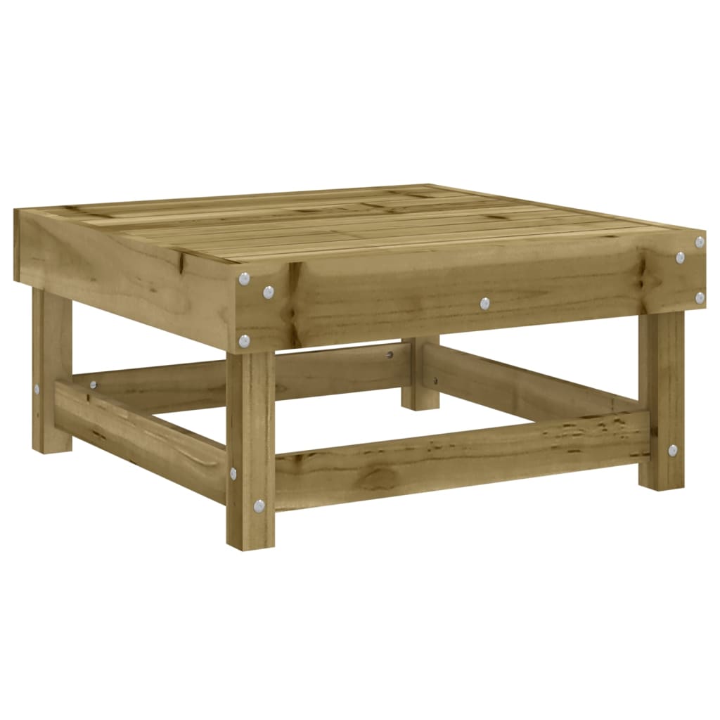 vidaXL 4-Piece Solid Pine Wood Lounge Set