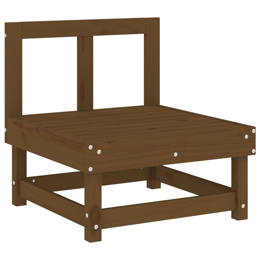 vidaXL 5-delige Loungeset massief grenenhout