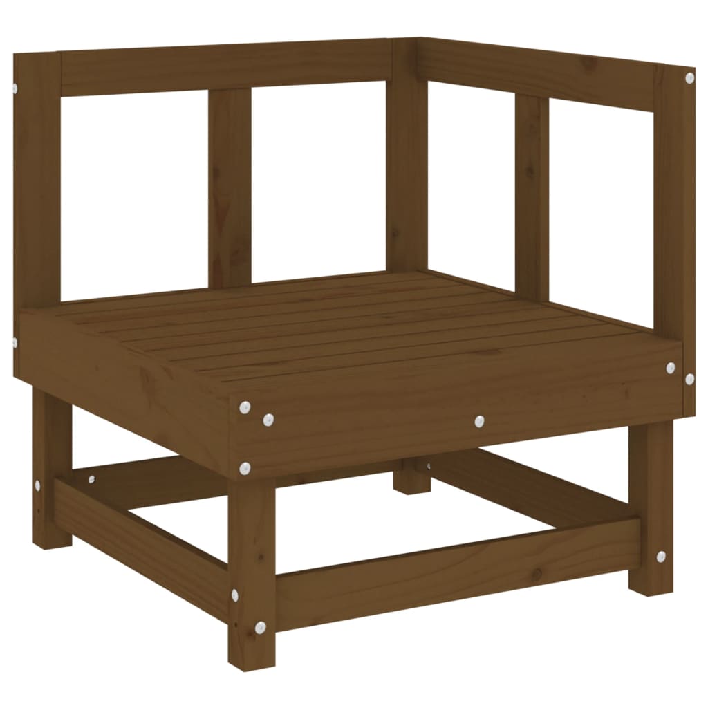vidaXL 5-delige Loungeset massief grenenhout