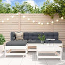 vidaXL 5-delige Loungeset massief grenenhout