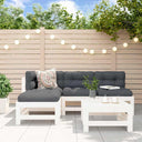 vidaXL 5-delige Loungeset massief grenenhout