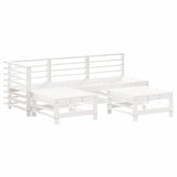 vidaXL 5-delige Loungeset massief grenenhout