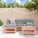 vidaXL 5-delige Loungeset massief grenenhout