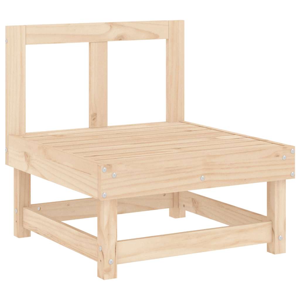 vidaXL 10-delige Loungeset massief grenenhout