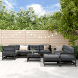 vidaXL 10-delige Loungeset massief grenenhout