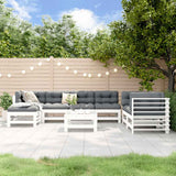 vidaXL 8-delige Loungeset massief grenenhout