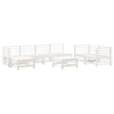 vidaXL 8-delige Loungeset massief grenenhout
