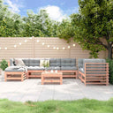 vidaXL 8-delige Loungeset massief grenenhout
