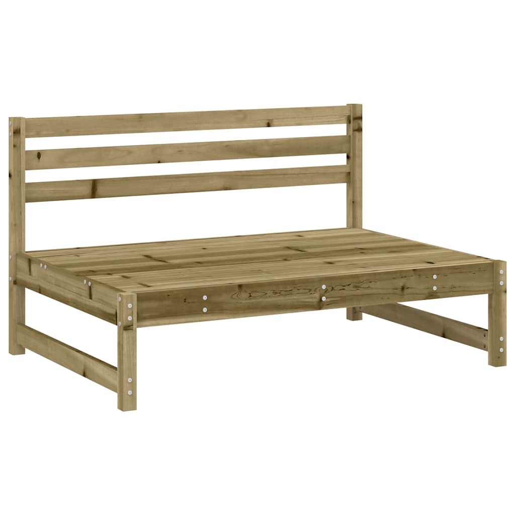 vidaXL 2-delige Loungeset massief grenenhout
