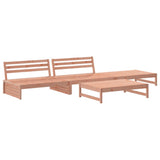 vidaXL 4-delige Loungeset massief grenenhout