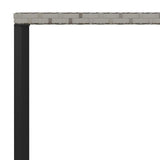 vidaXL 6-delige Tuinset met kussens poly rattan zwart