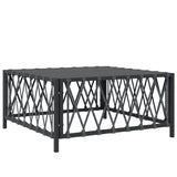 vidaXL 6-Piece Lounge Set with Cushions Steel White