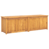 vidaXL Opbergbox 60x50x58 cm massief teakhout