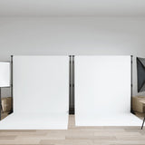 vidaXL Background Stand 254x243 cm Steel Black