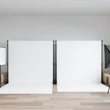 vidaXL Background Stand 254x243 cm Steel Black