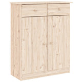 vidaXL Hoge kast ALTA 77x35x188 cm massief grenenhout
