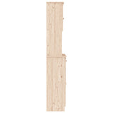 vidaXL Hoge kast ALTA 77x35x188 cm massief grenenhout