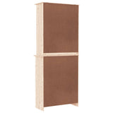 vidaXL Hoge kast ALTA 77x35x188 cm massief grenenhout