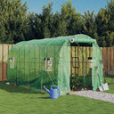 vidaXL Greenhouse with steel frame 8 m² 4x2x2 m