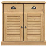 vidaXL Hoge kast VIGO 78x40x175 cm massief grenenhout