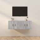 vidaXL Meubles TV 2 pièces 57x34,5x40 cm blanc