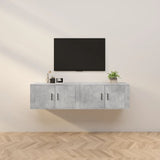 vidaXL Tv-wandmeubels 2 st 57x34,5x40 cm wit
