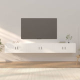 vidaXL Tv-wandmeubels 2 st 57x34,5x40 cm wit