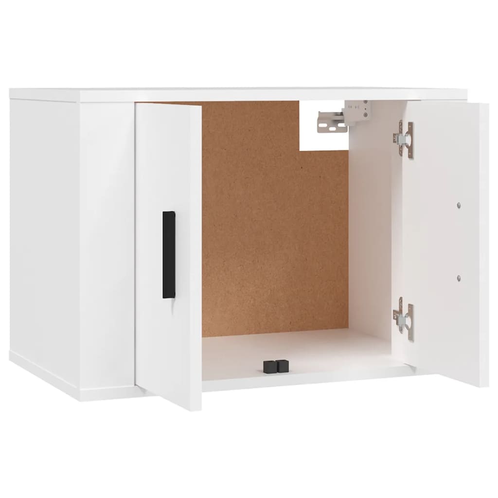 vidaXL 3-Piece TV Cabinet Set Engineered Wood White