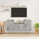 vidaXL Ensemble de meubles TV à 3 lits sans esprit