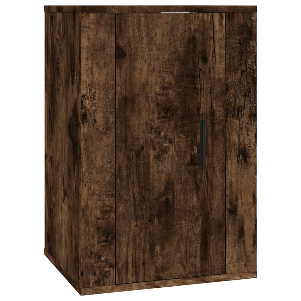vidaXL 5-delige Tv-meubelset bewerkt hout wit