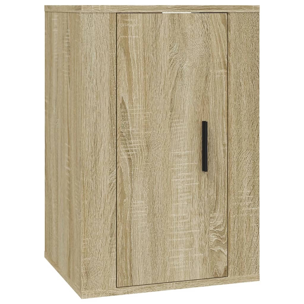 vidaXL 5-delige Tv-meubelset bewerkt hout wit