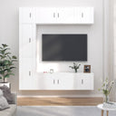 vidaXL Ensemble de meubles TV 7 personnes sans esprit
