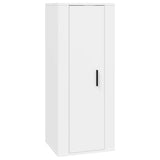 vidaXL 2-delige Tv-meubelset bewerkt hout wit