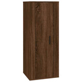 vidaXL 3-delige Tv-meubelset bewerkt hout hoogglans wit