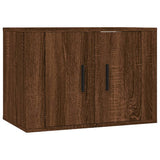 vidaXL 5-delige Tv-meubelset bewerkt hout wit