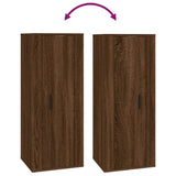 vidaXL 5-delige Tv-meubelset bewerkt hout wit