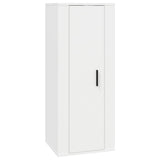 vidaXL 6-delige Tv-meubelset bewerkt hout hoogglans wit