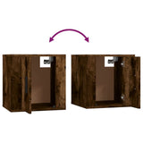 vidaXL 8-delige Tv-meubelset bewerkt hout wit